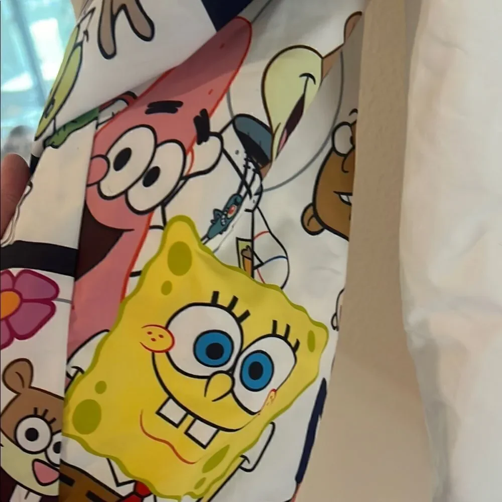 Nickelodeon Cartoon Print Windbreaker